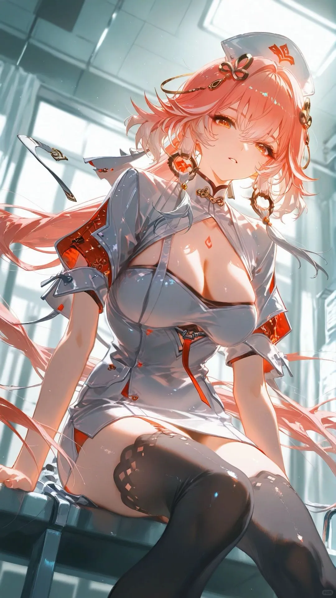 鸣潮女角色护士装