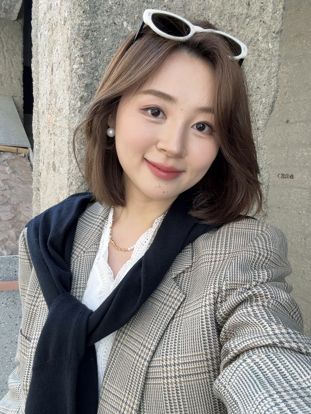 前年在复古集市上300块买的西装外套