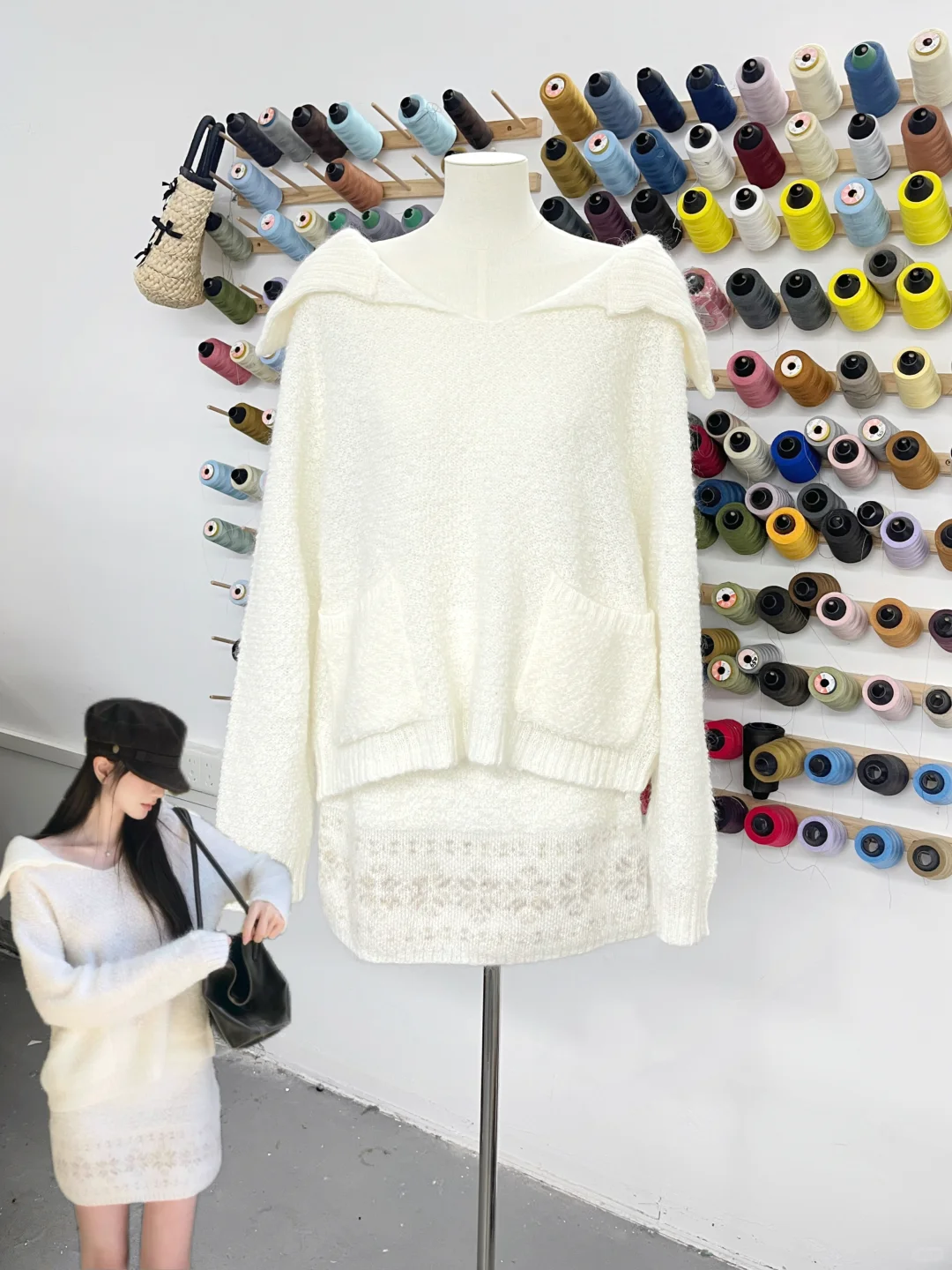 我爸厂里做的🇰🇷Labelle韩女新品套装！