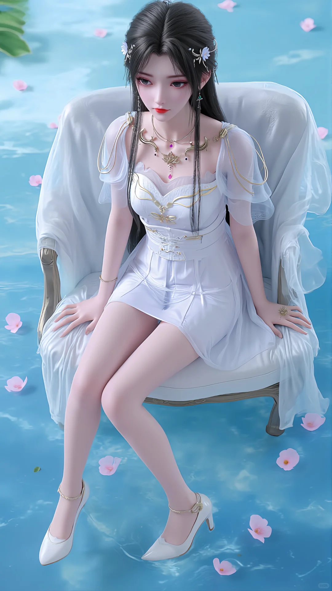 国漫女神壁纸10、喜欢的礼貌拿图