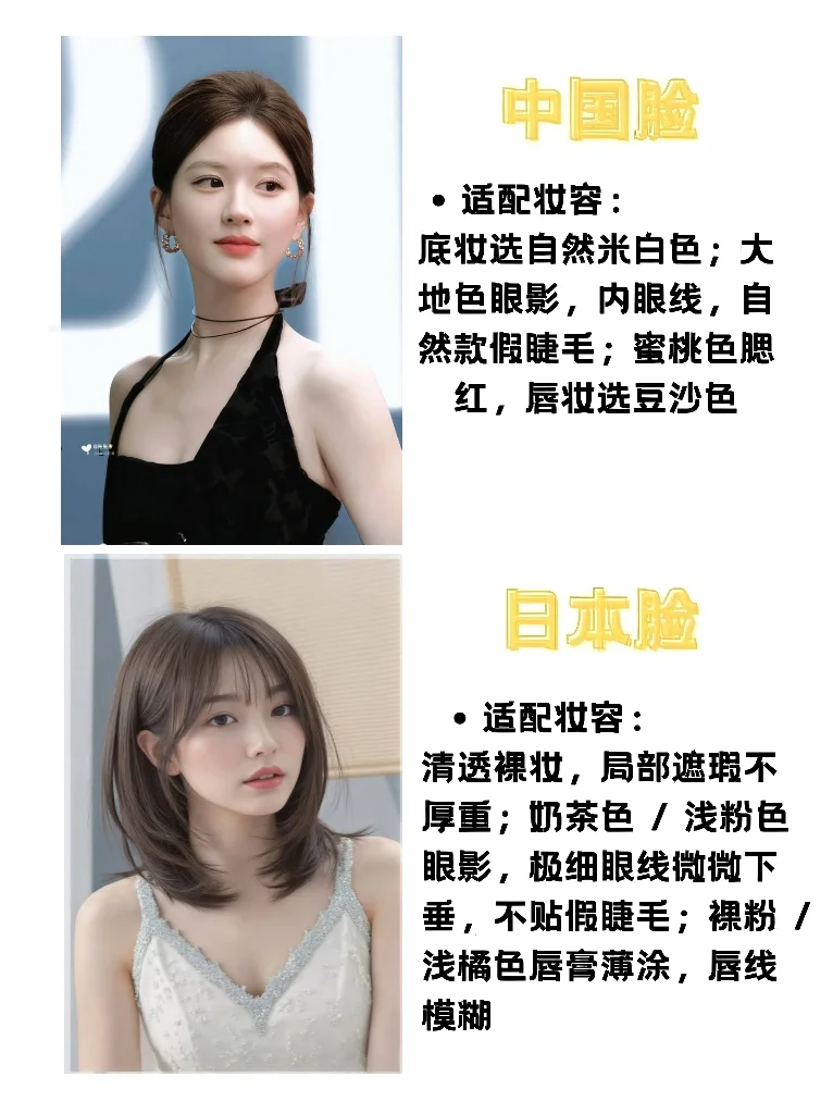 长相也分国家！全网坠全，看看你是哪国脸。