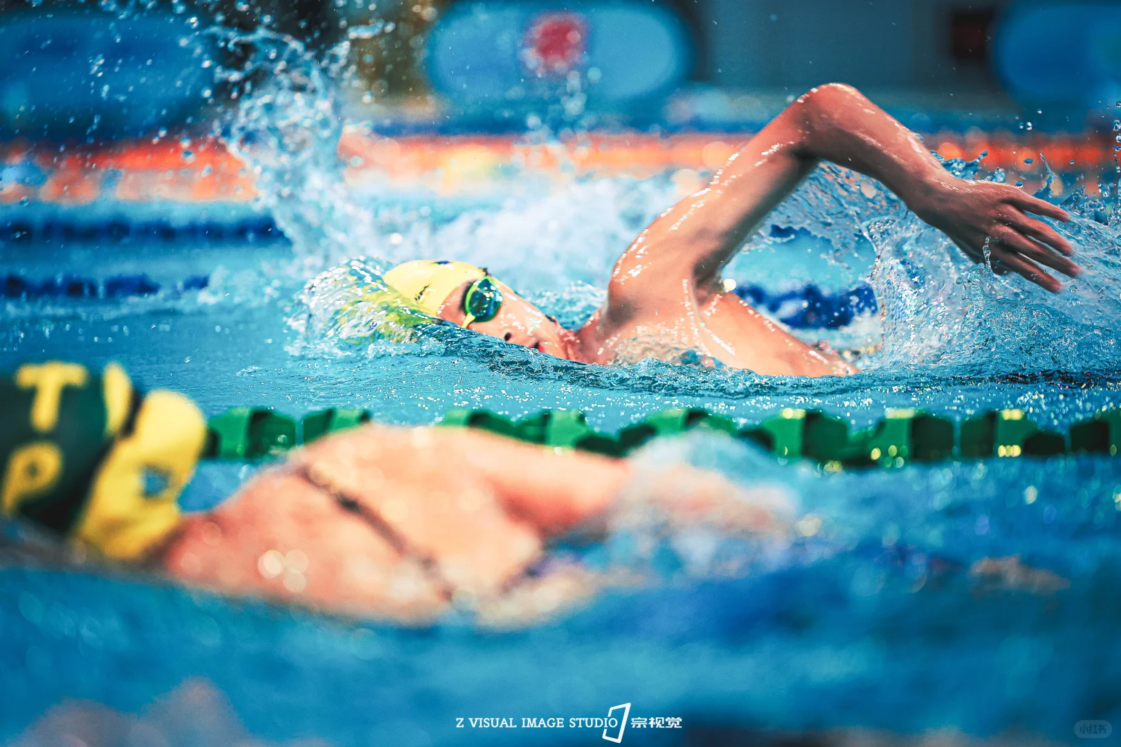 自由泳拍摄，难拍但好看！