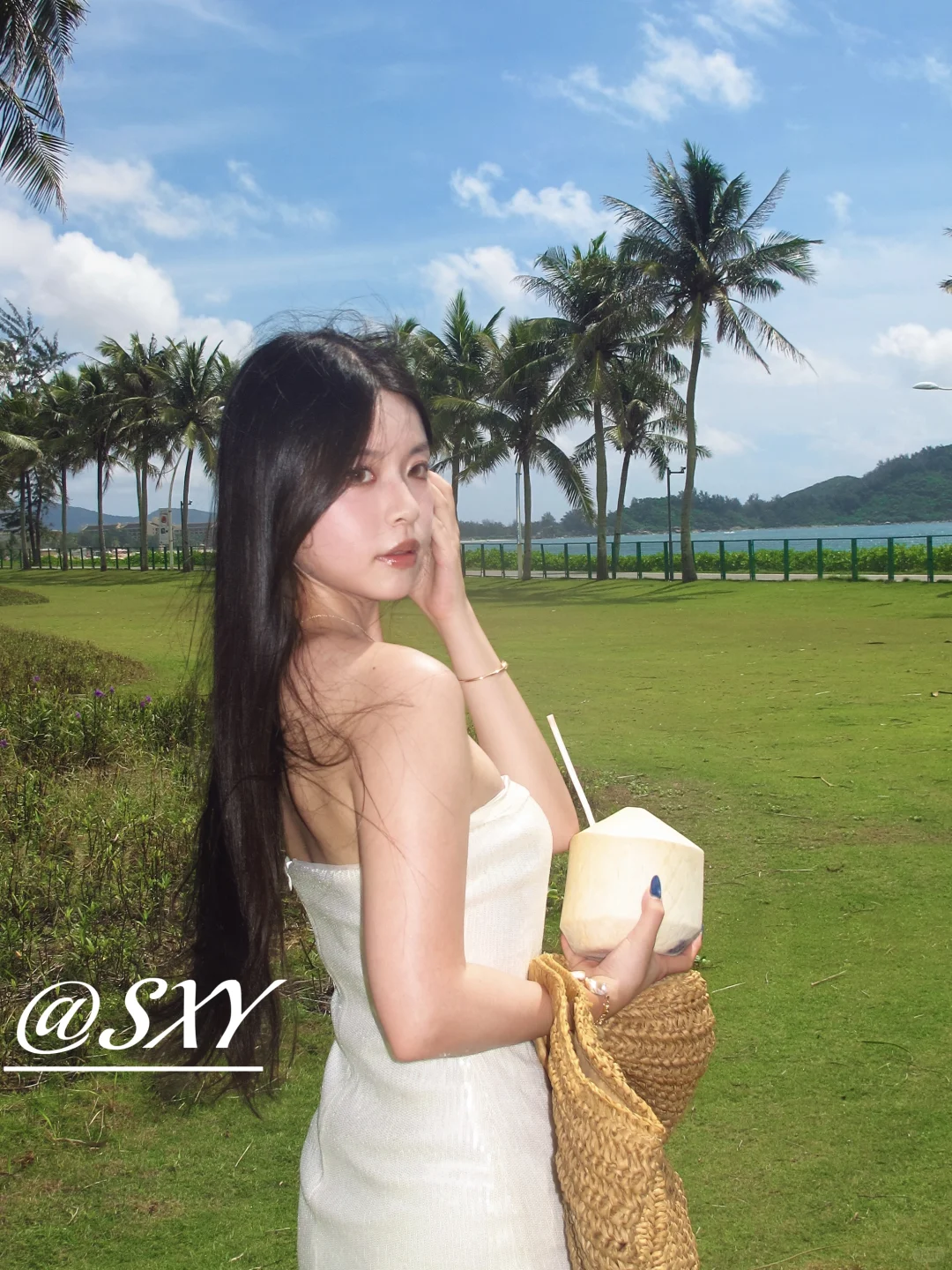 万宁椰林海边机位+姿势🤳大合集📮