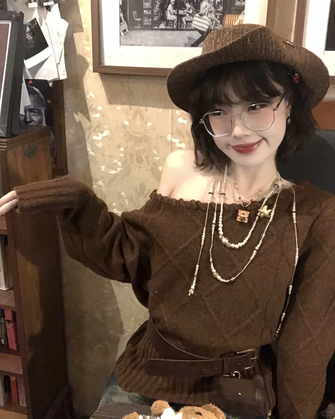 🧸𓏼˙ ᴥ ˙𓏼中古少女 随意穿都很有古早感！！