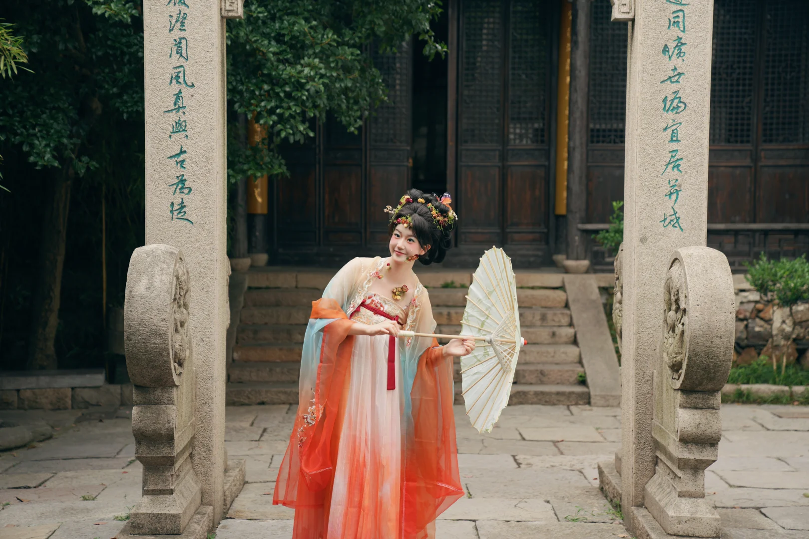 敲可爱的小唐风古装妆造～