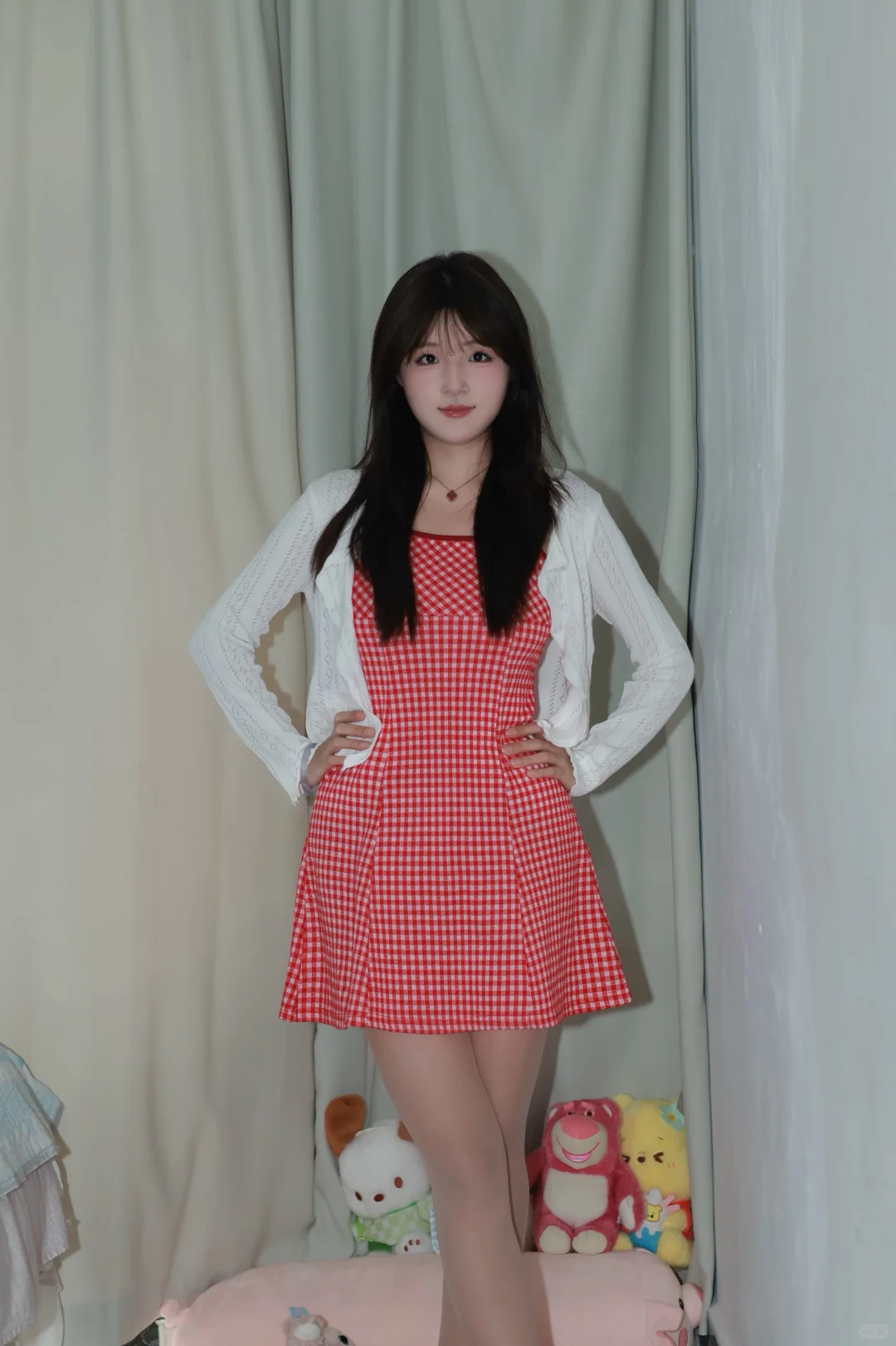 女大在ppd买了五套衣服 帮我看看哪套好看