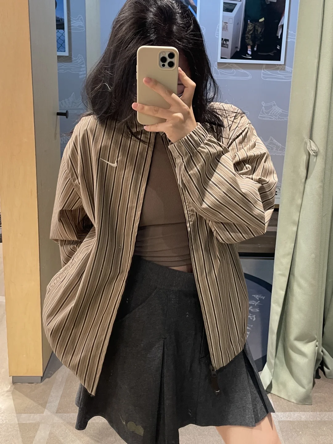 秋季外套🍂Nike复古老钱！谁懂…真的很有品