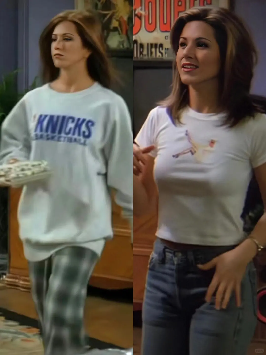 瑞秋才是90年代穿搭的神❗️❗️