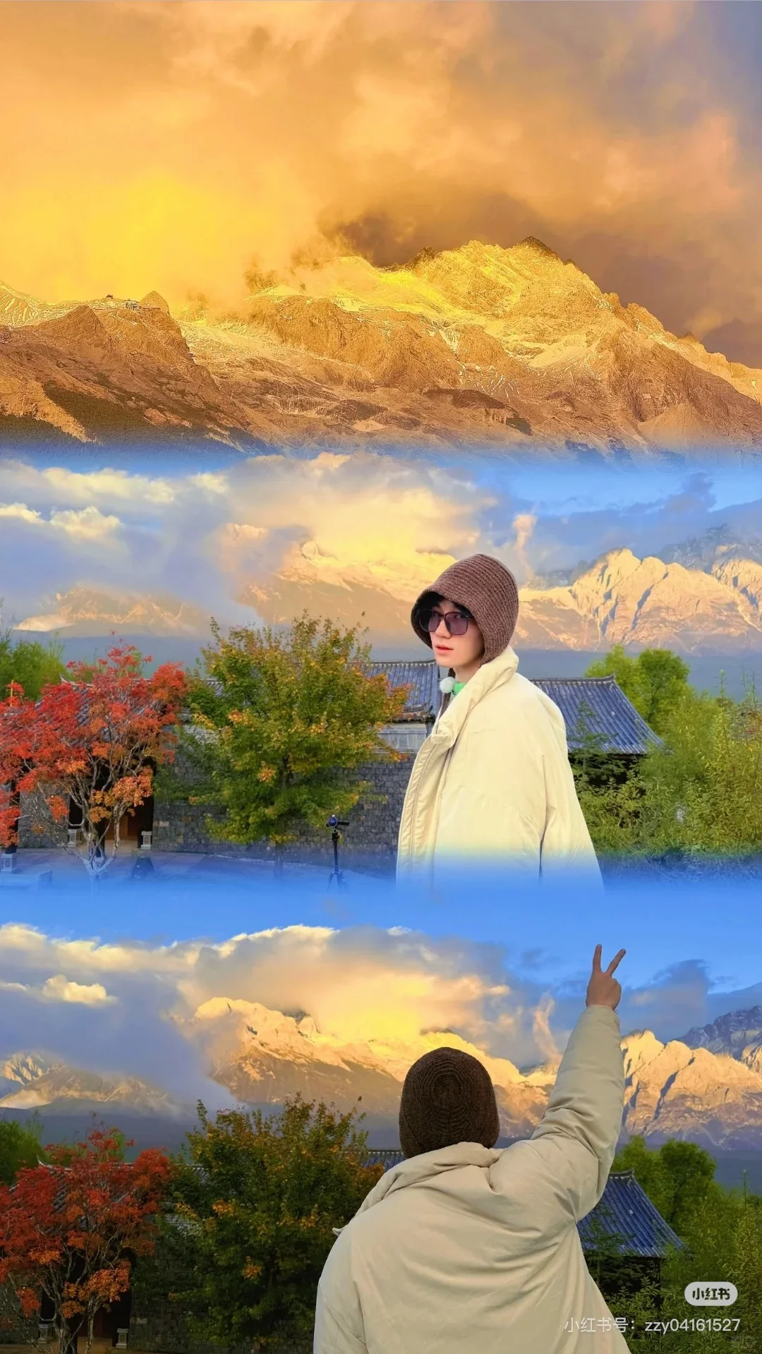 她在山里的每一天都美到窒息⛰️