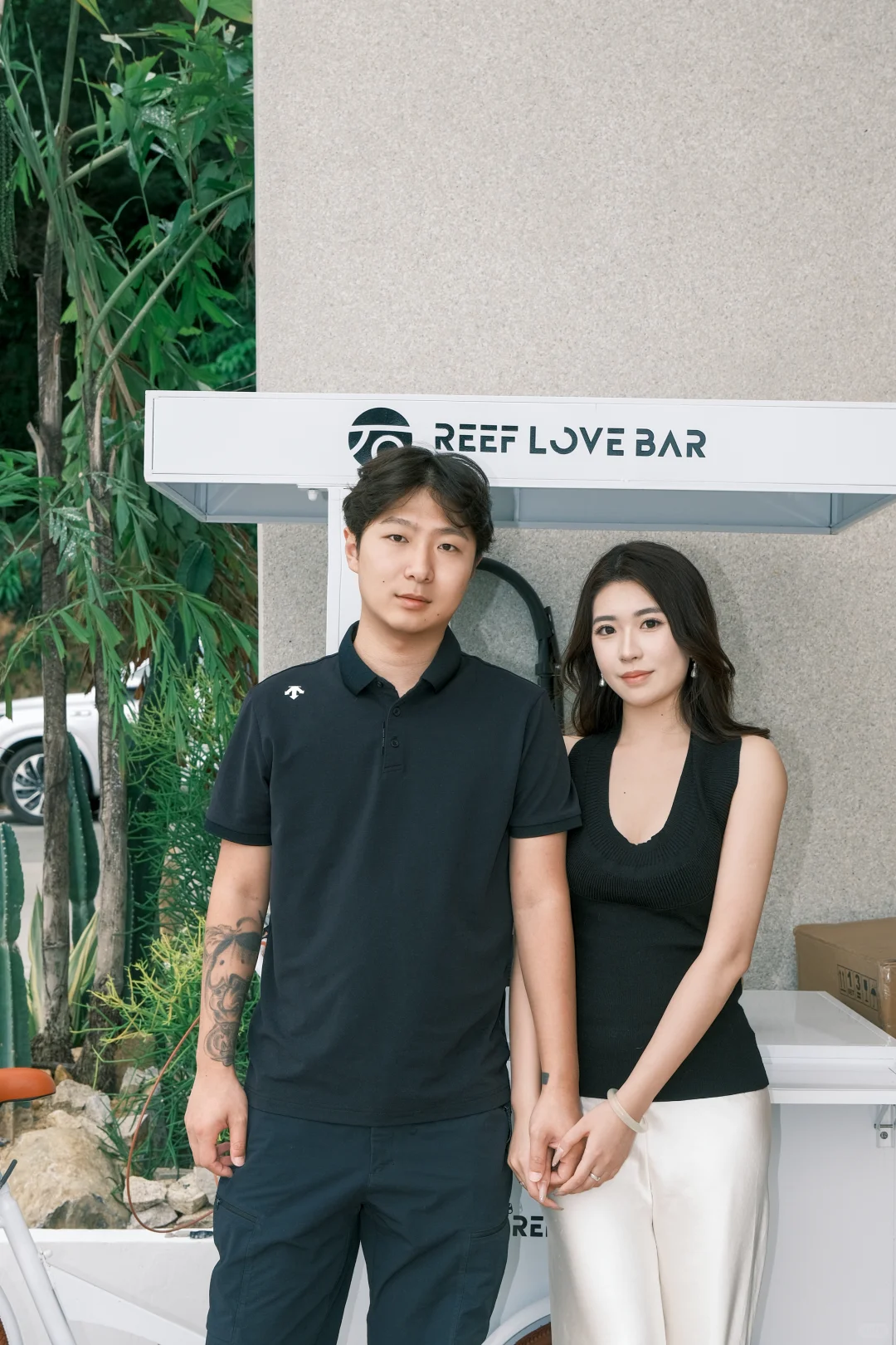 南澳岛阴天实拍礁石恋