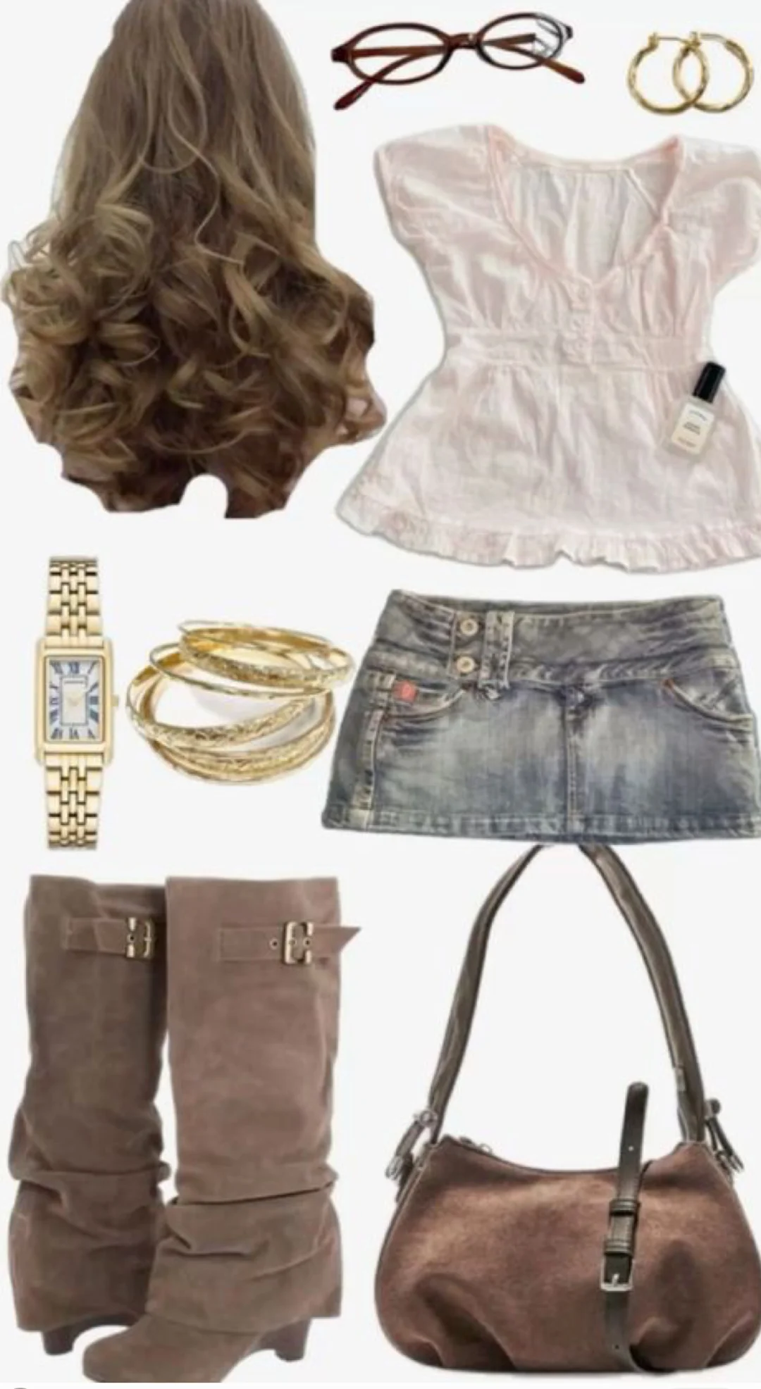 小时候就觉得很时髦的穿搭