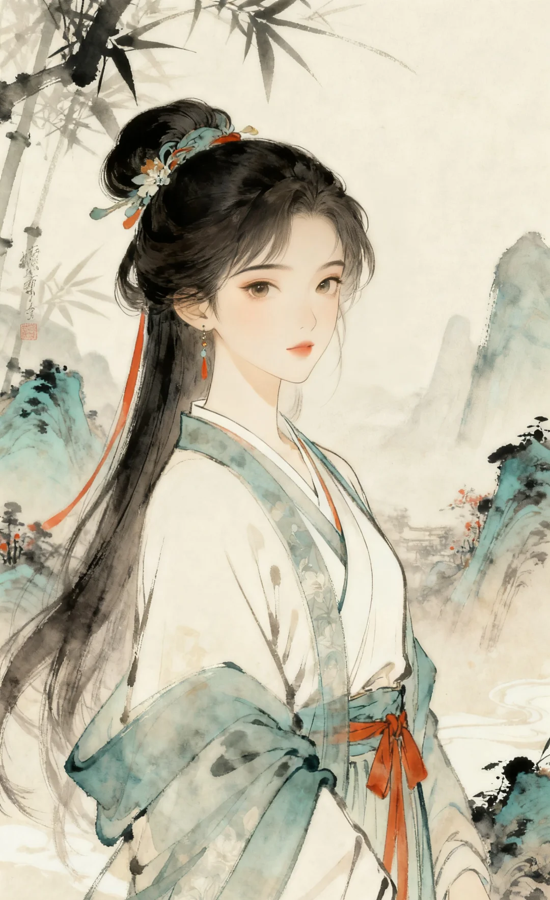 分享一组国风美人图～最后有个小彩蛋🎉