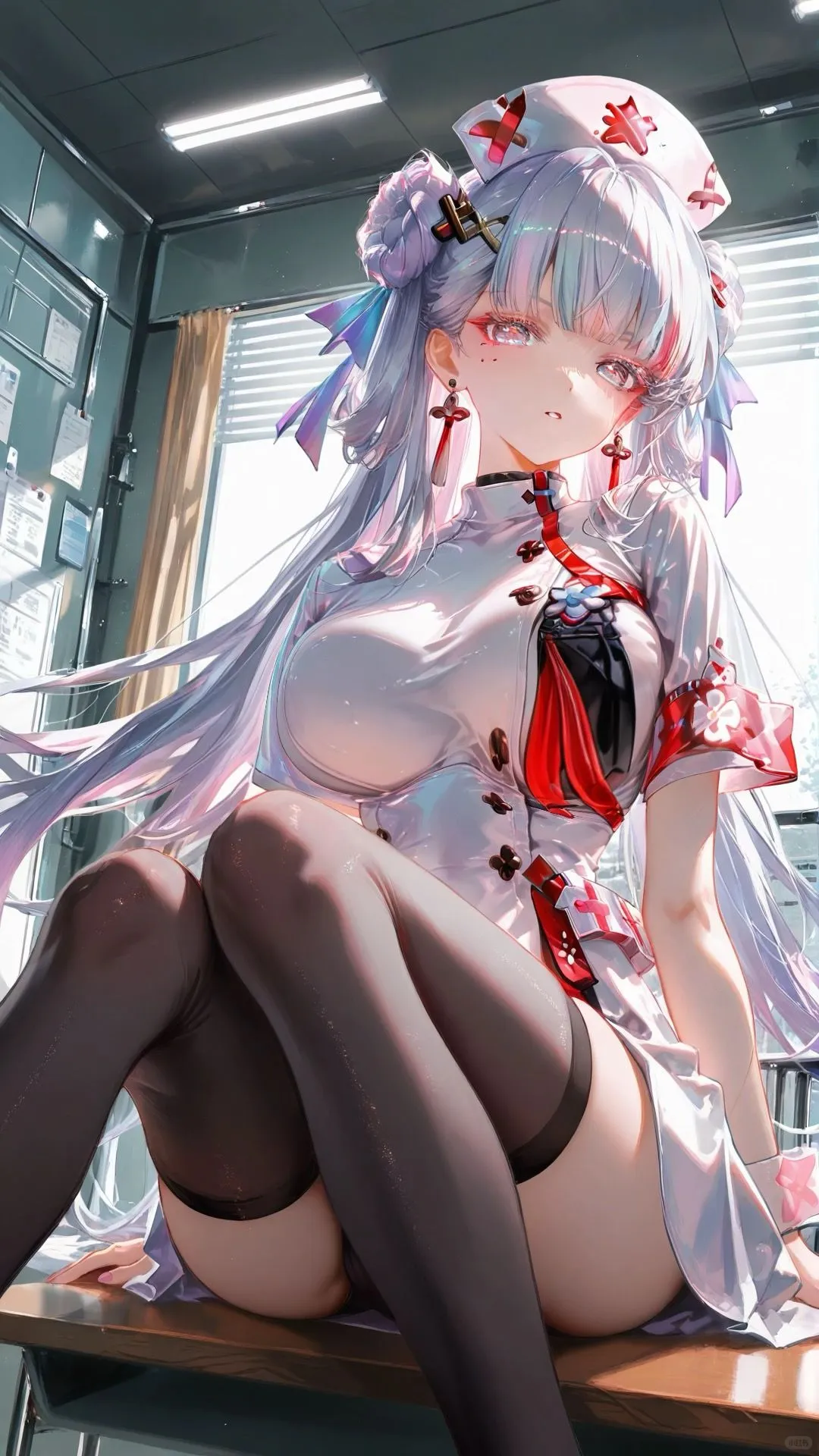 鸣潮女角色护士装