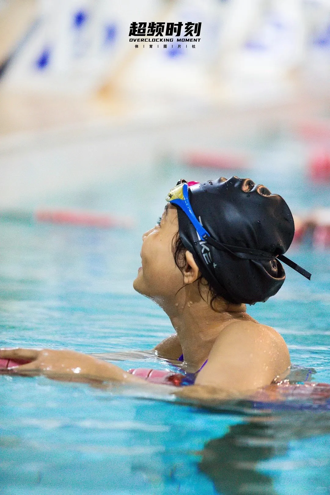 爱游泳的女孩真的很美💜