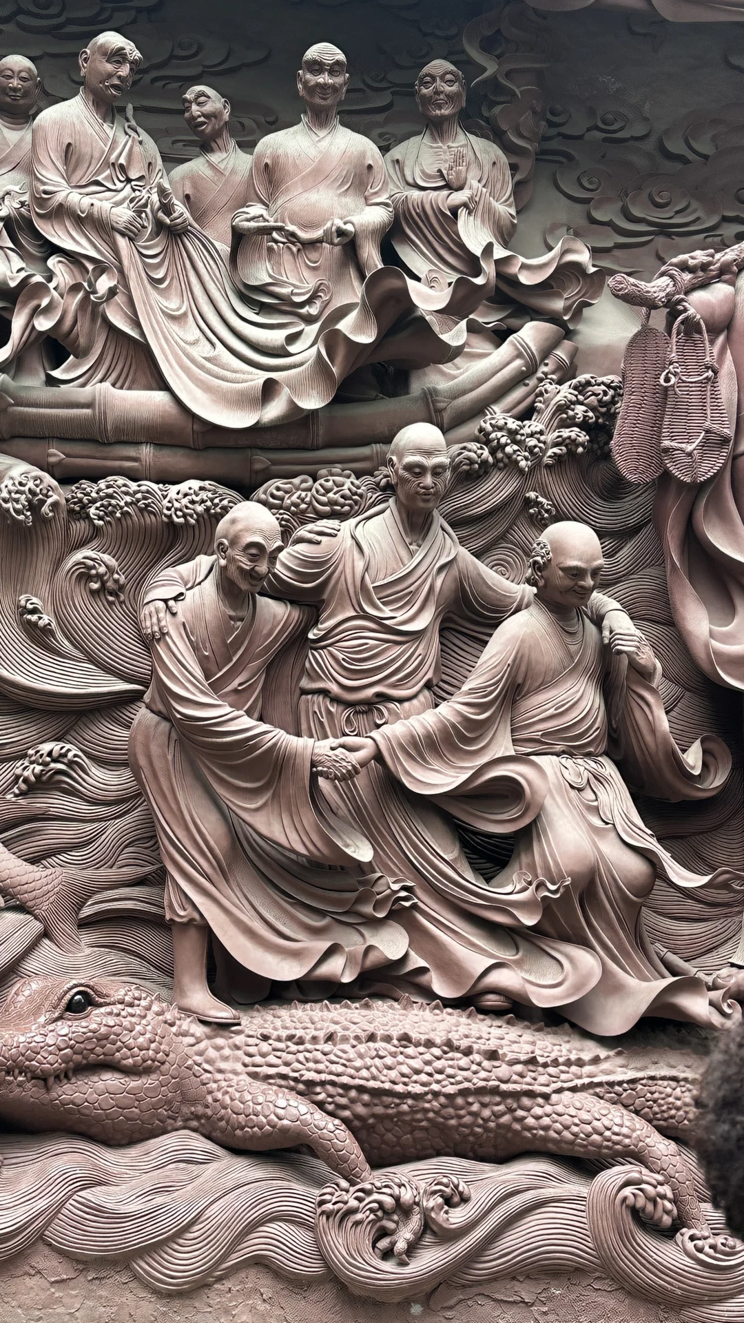 绵阳圣水寺泥塑3