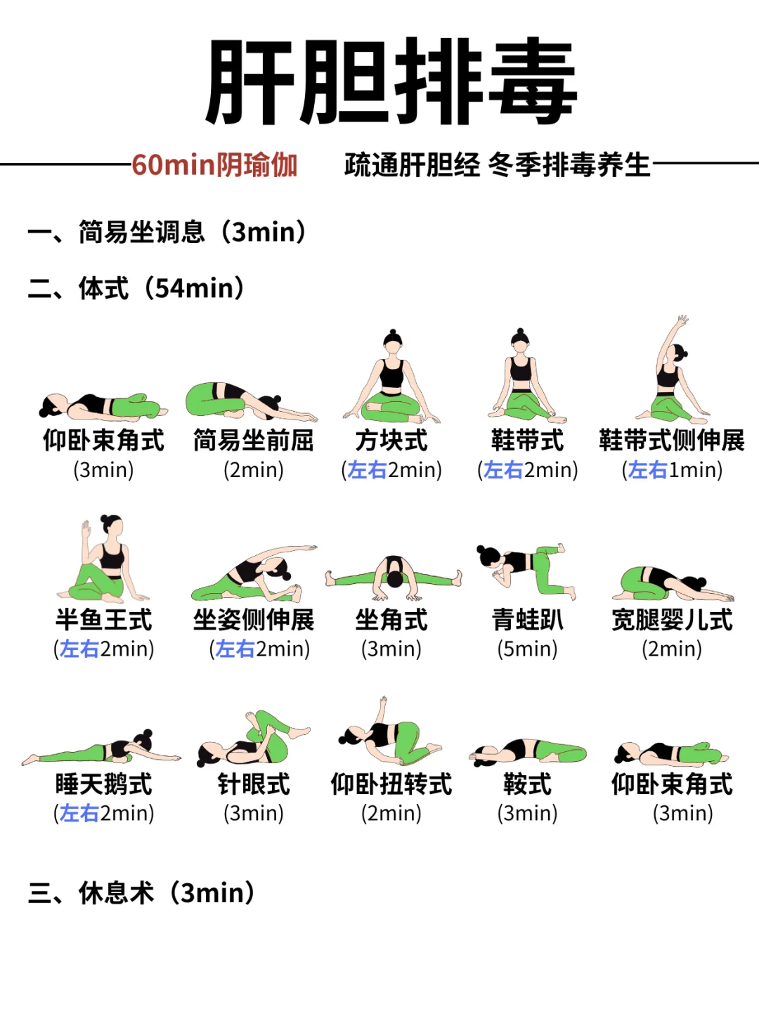 整整18套‼️瑜伽排课模板！🉑直接拿去用