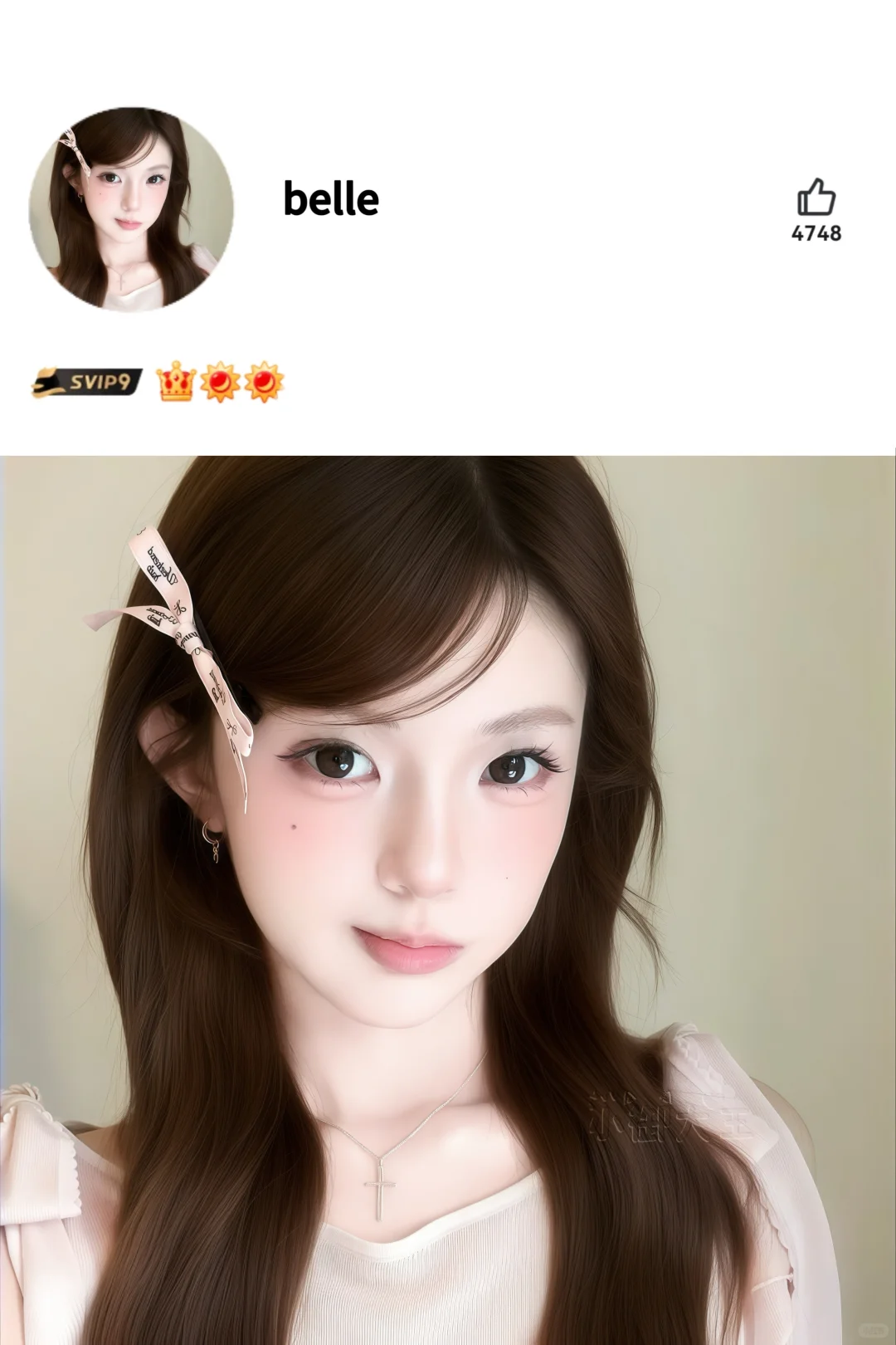 两张甜美女头 分享噜～