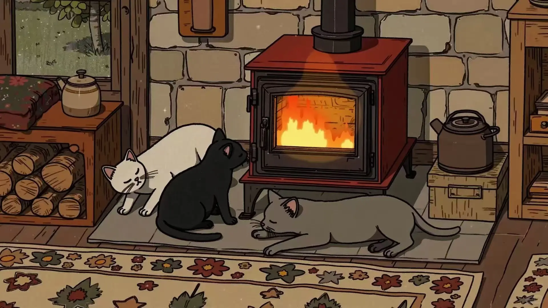 圣诞iPad壁纸 ｜ 动物篇