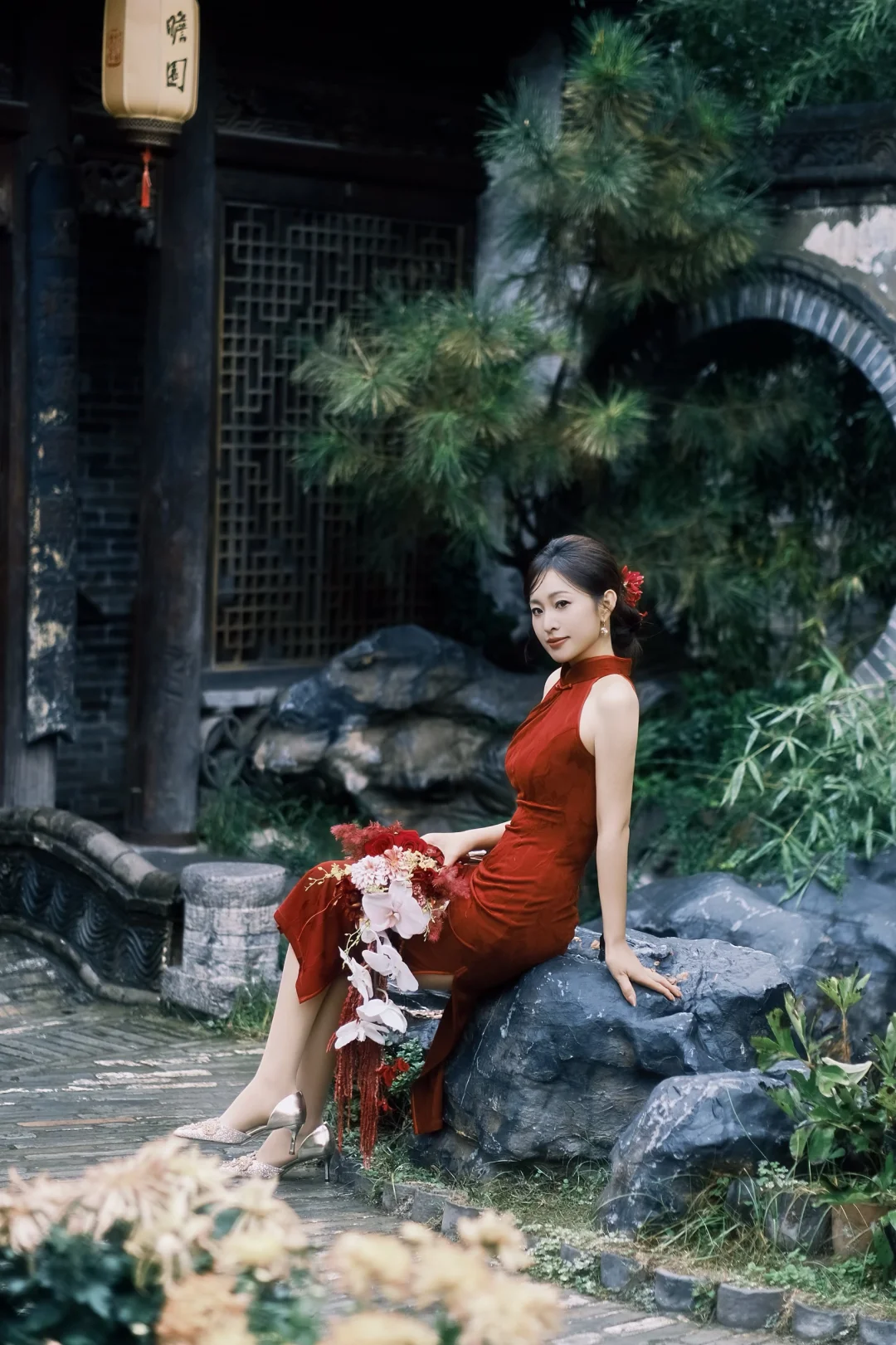 原来穿旗袍去领证更有仪式感