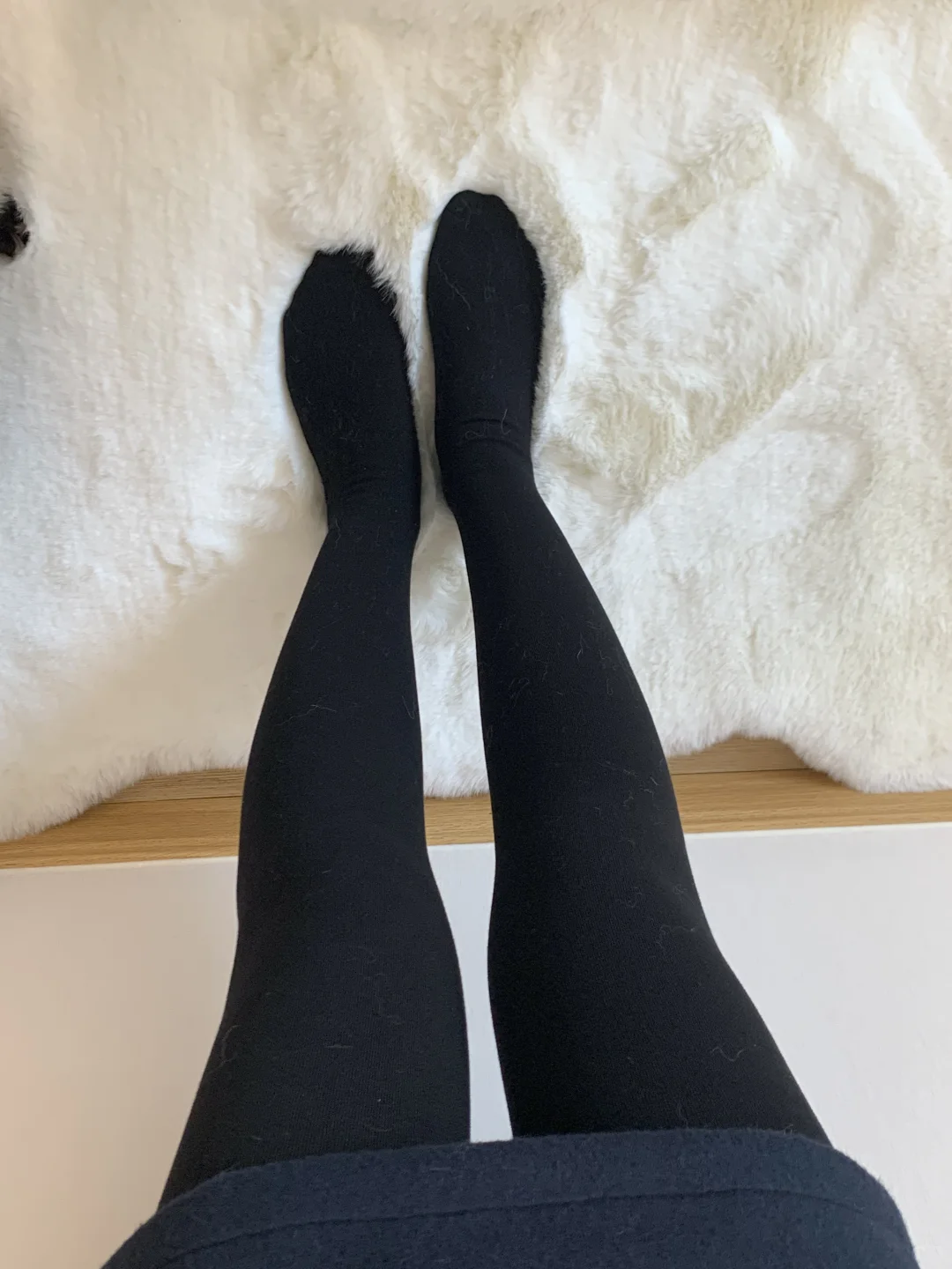 怕冷星人狂喜！加绒连裤袜 踩脚设计 零下5℃