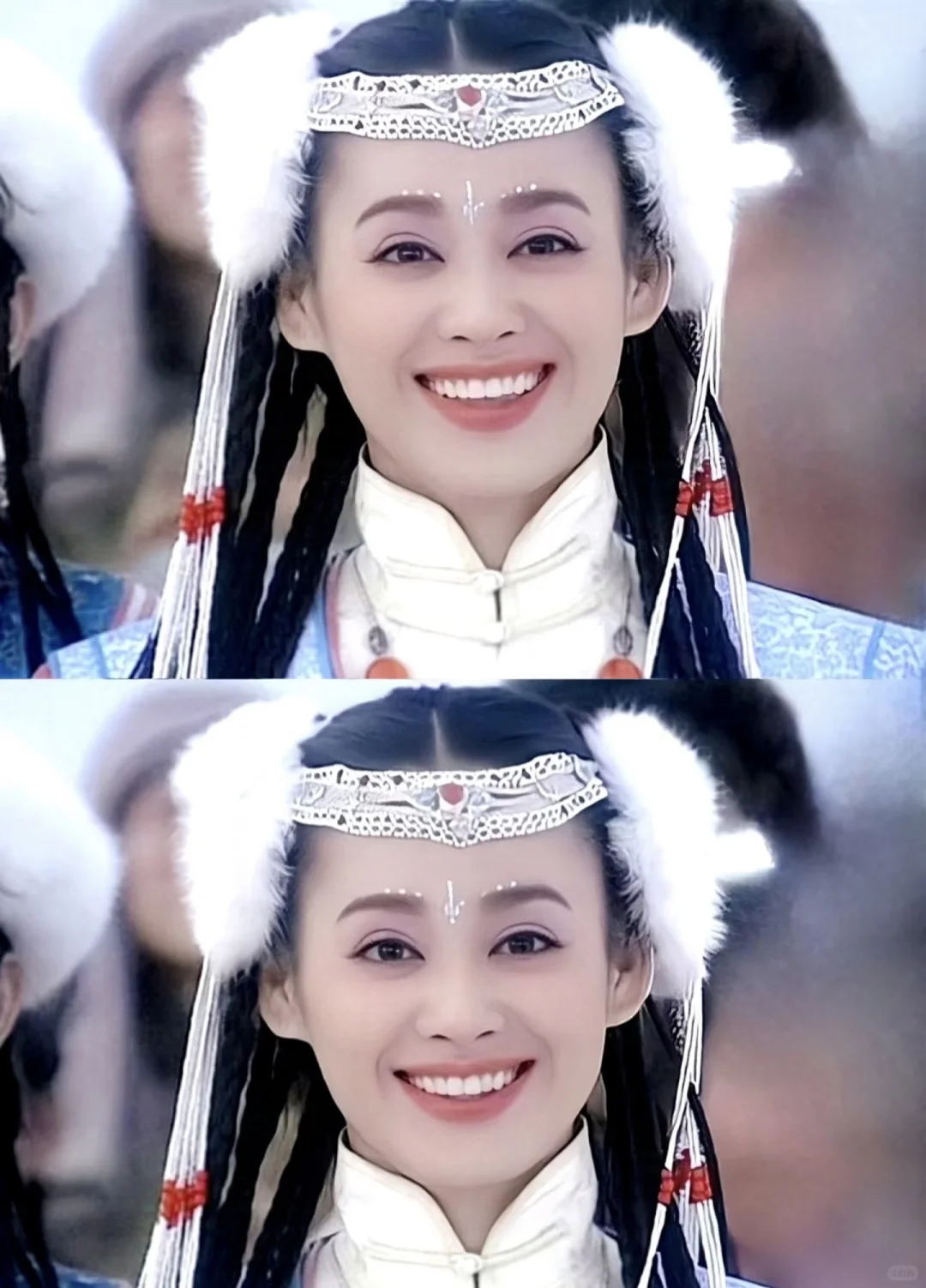 宁静，明艳大气的长相，野性难驯的气质