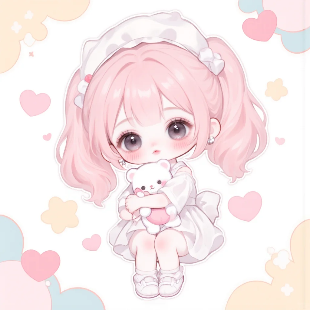 粉色梦幻：甜美与治愈的童话世界