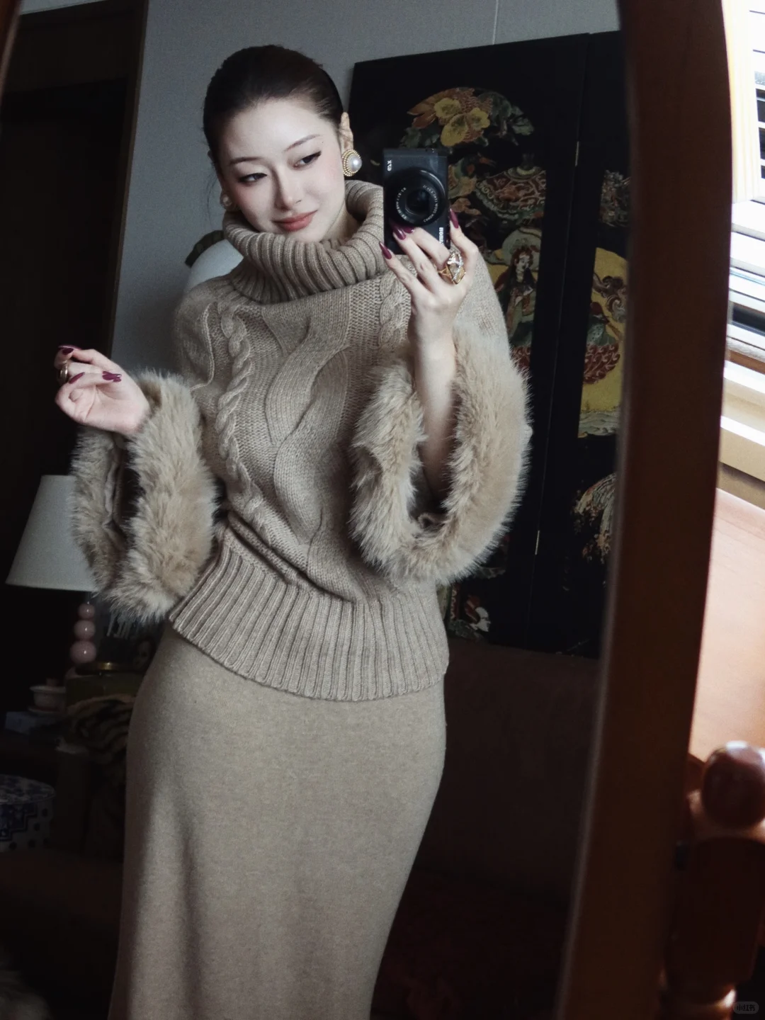 老派少女的一周对镜自拍🤳