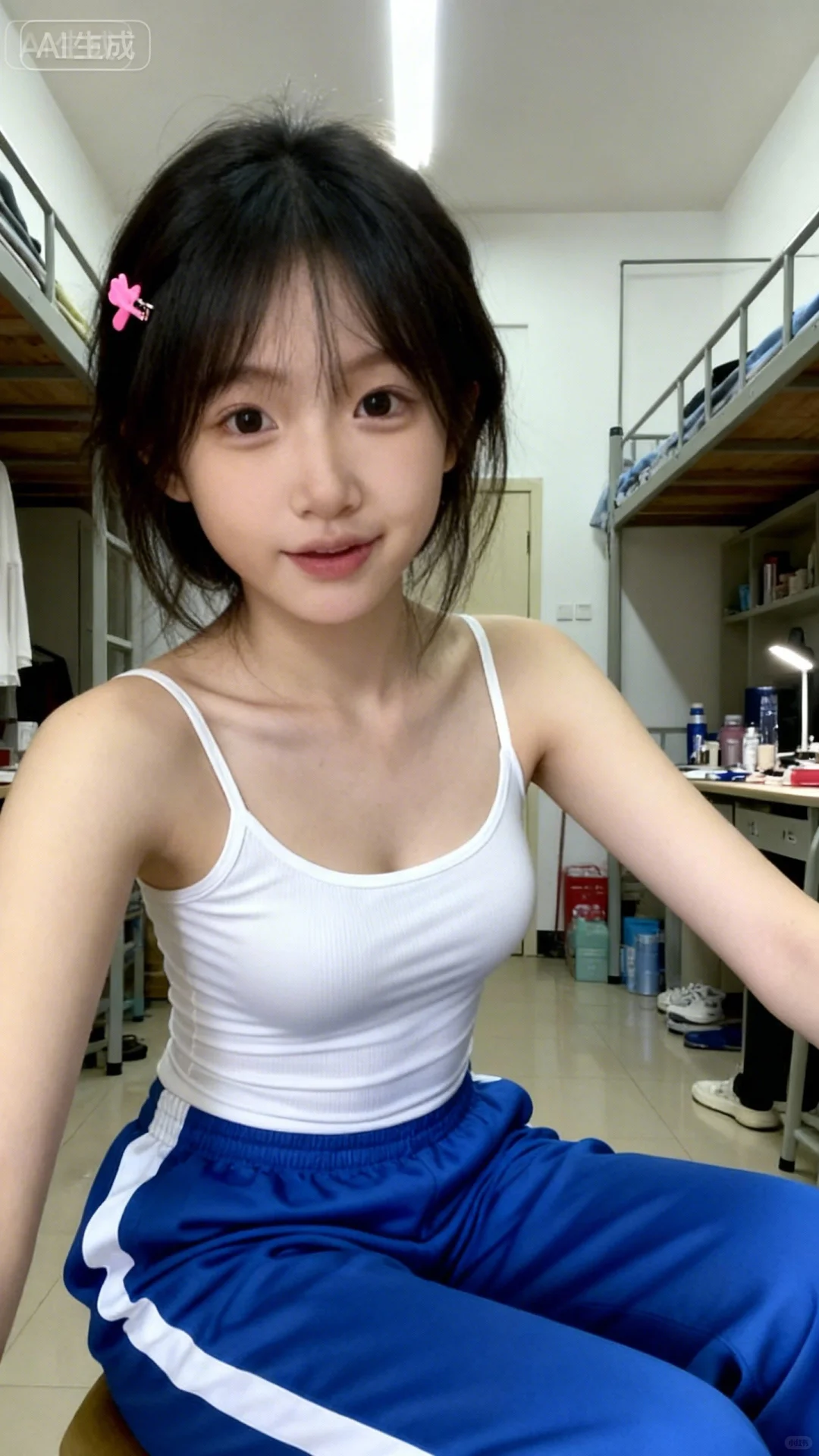 宿舍氛围感自拍｜没早课就是要咔嚓咔嚓