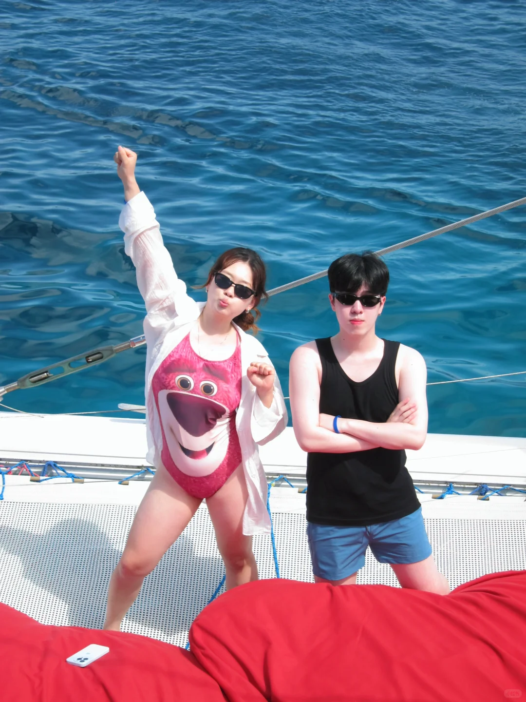 当你有一个陪你一起玩抽象的姐妹…