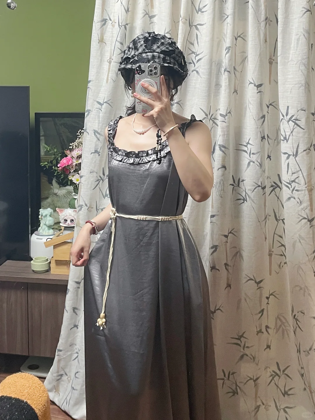 不知道有没有人跟我一样喜欢这种长睡裙