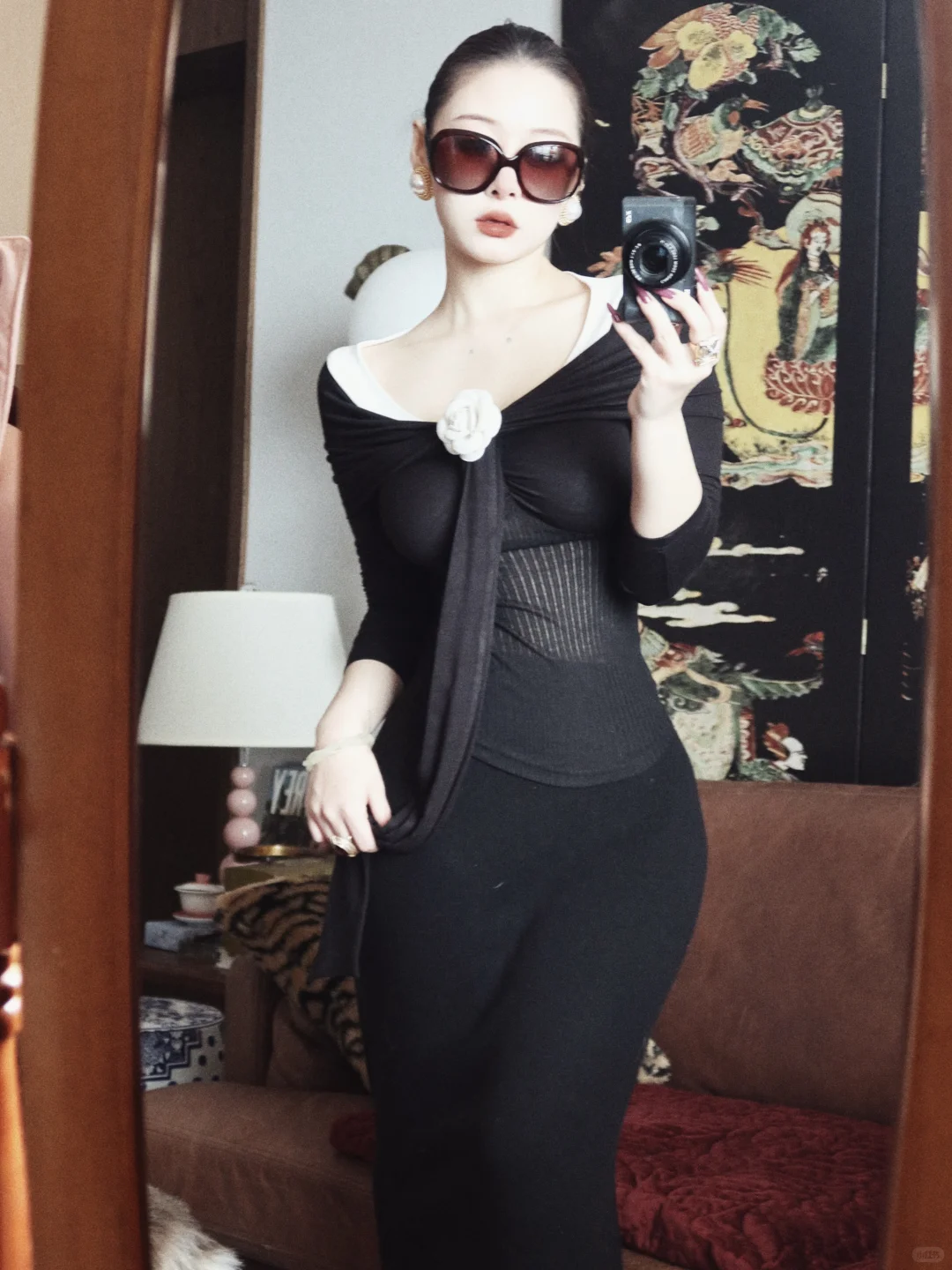 老派少女的一周对镜自拍🤳