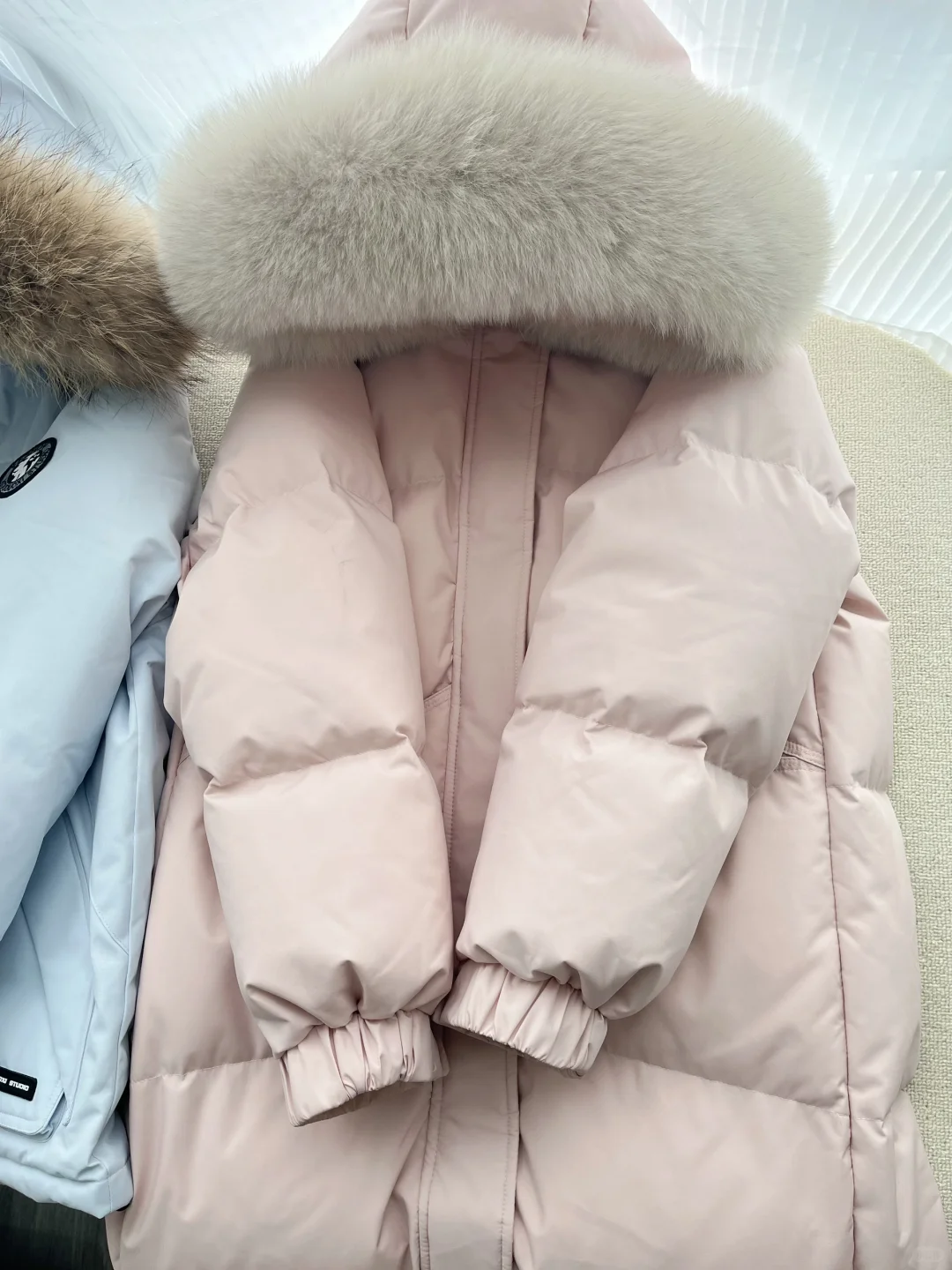 5G入冬❄️买到了奶呼呼小个子羽绒服🍧好甜美