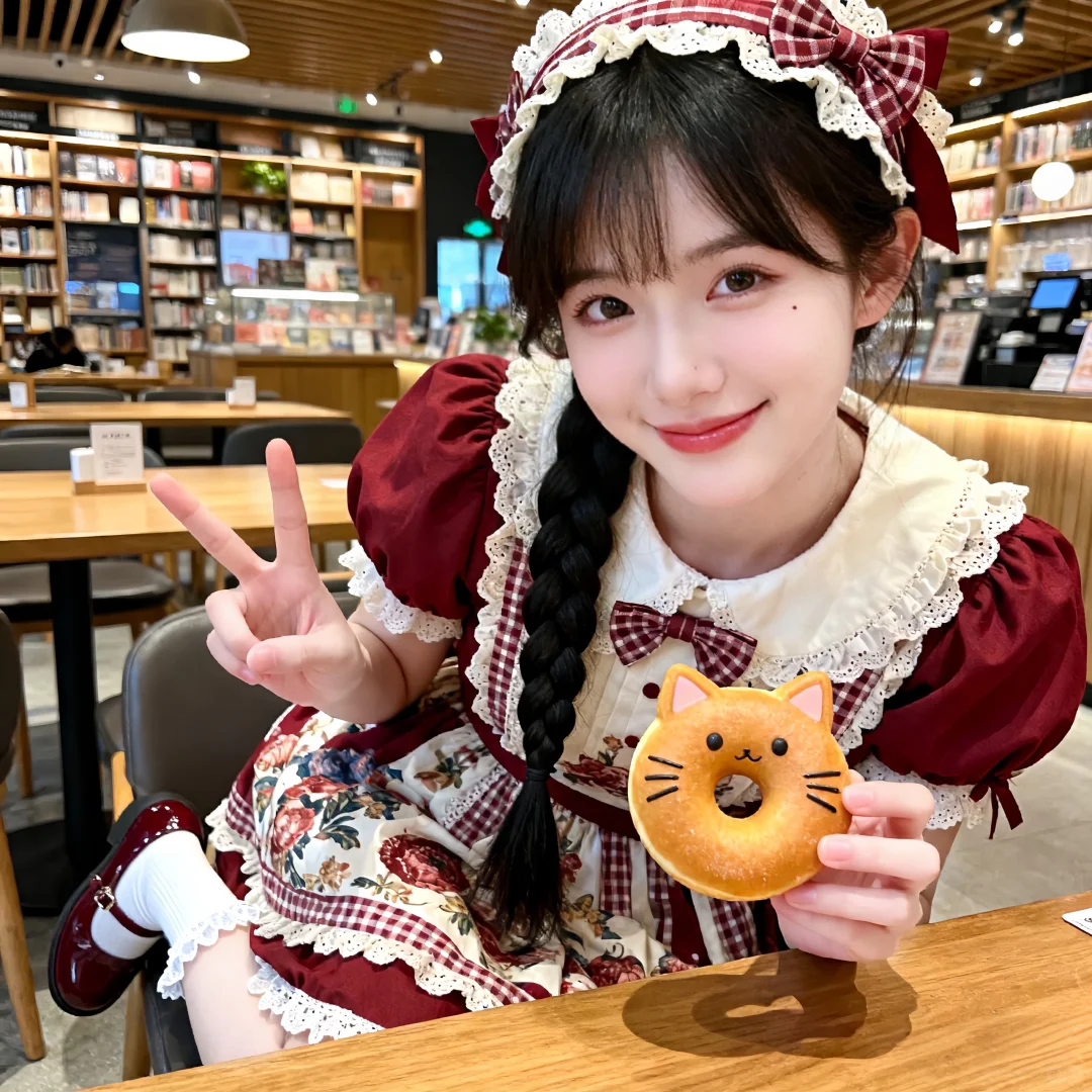 你的甜甜圈也太可爱了吧😊稀有小众女头像