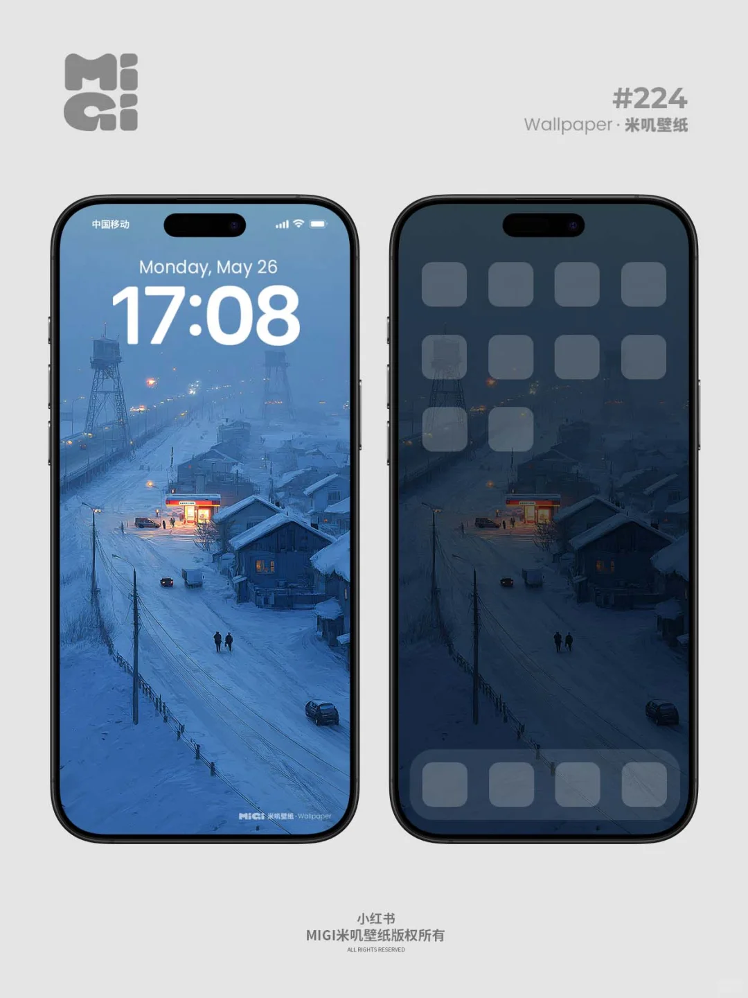 壁纸 | 雪雾小镇 | 224