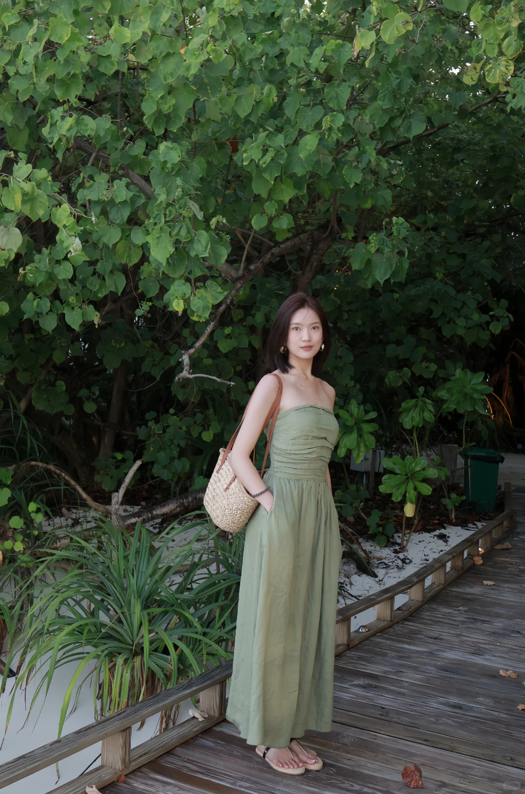 一些松弛的海岛穿搭