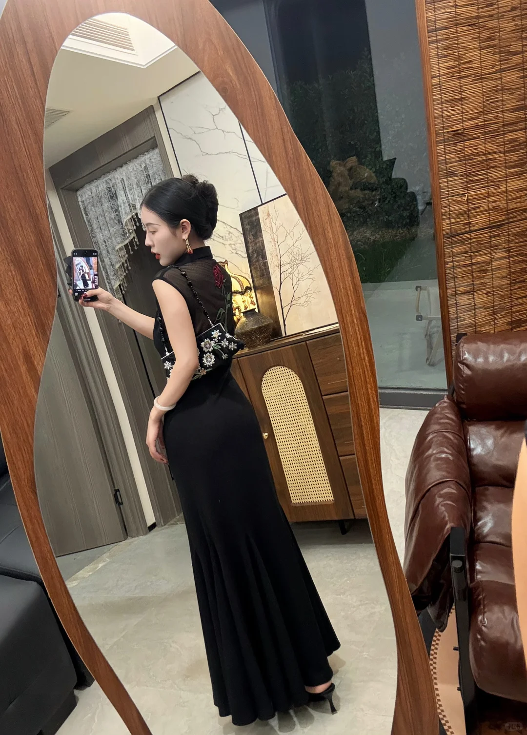 因为后背爱上这件旗袍～