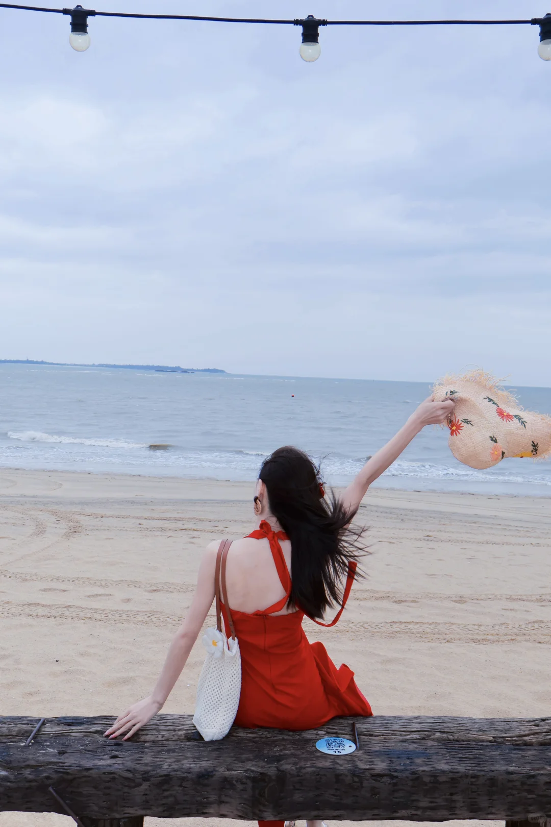 厦门陪拍｜论红色裙子跟海边的适配度！绝🥀