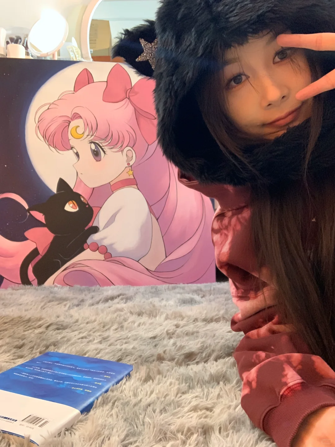 丙烯画|《美少女战士》装饰画手绘过程