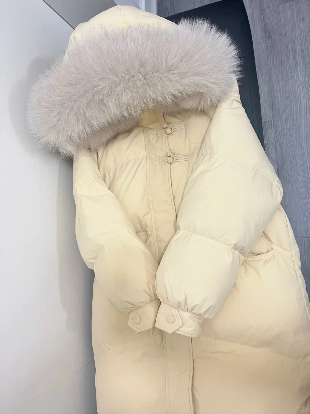 降温❄️买到了奶呼呼的羽绒服🍧好厚实好甜美