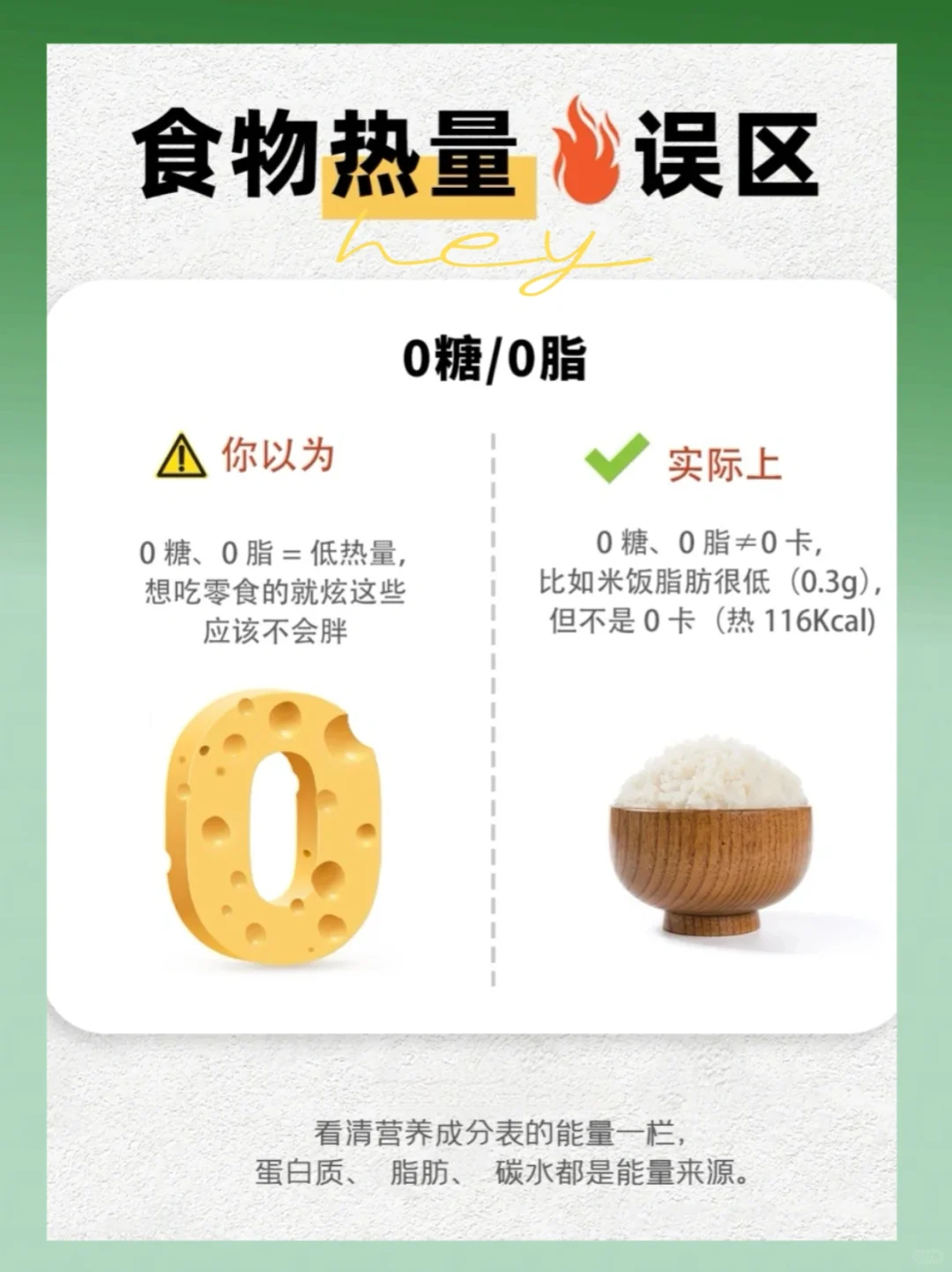 别再无效减肥了，这 9 个热量误区你中了没