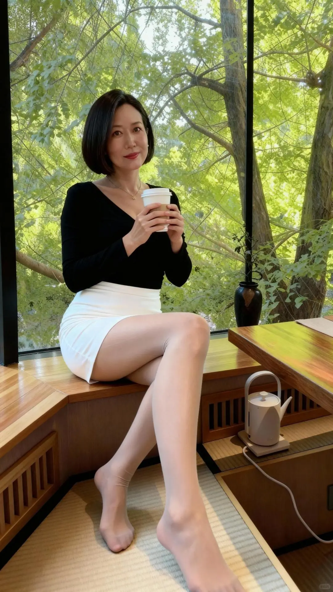 黑白穿搭 简约大方...