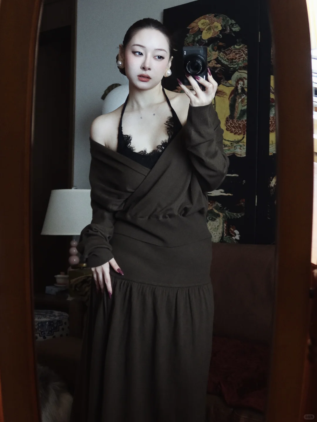 老派少女的一周对镜自拍🤳