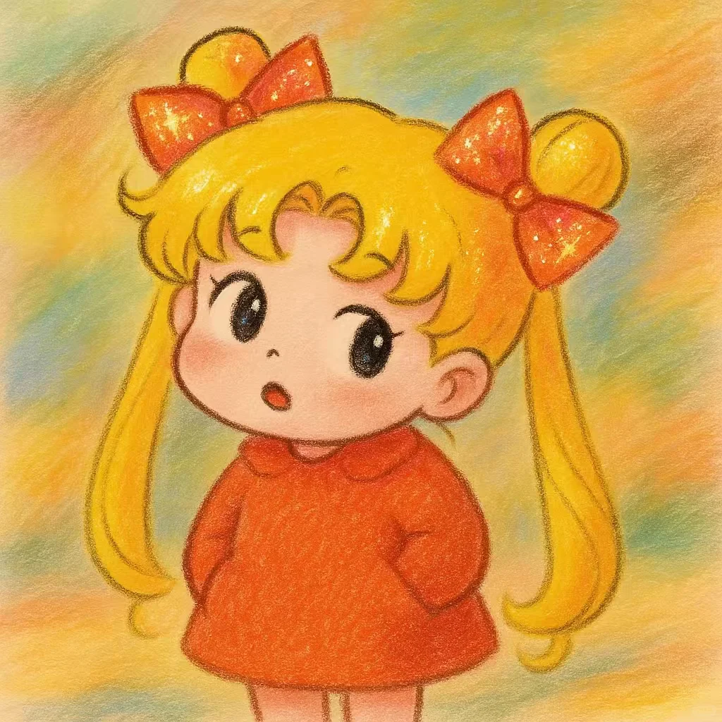 好可爱的美少女战士头像～