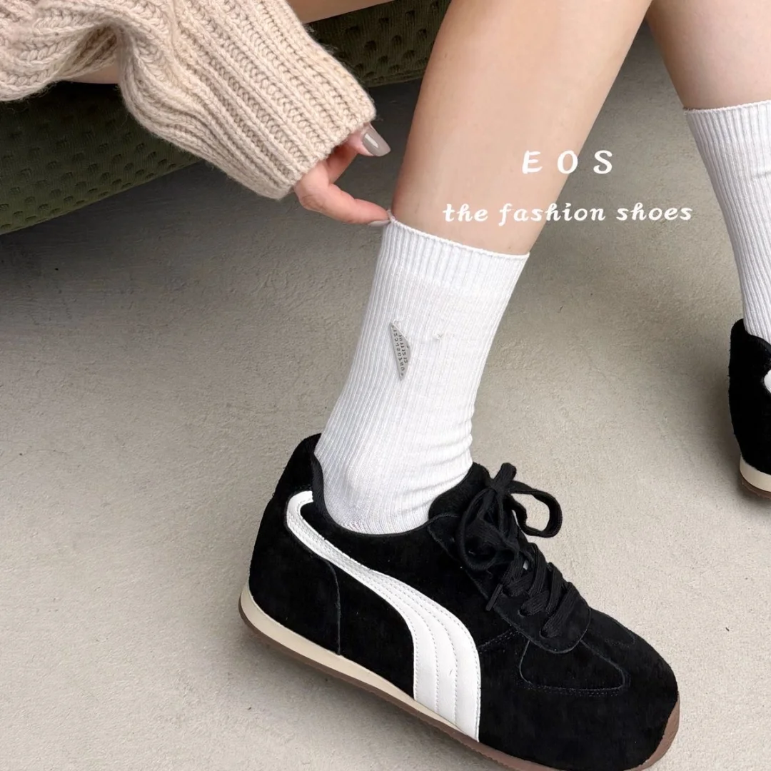 Eos-新款简约纯色日常通勤鞋