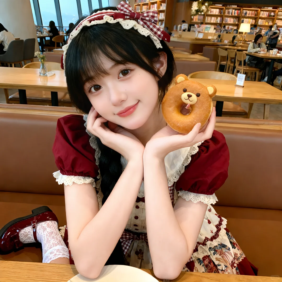 你的甜甜圈也太可爱了吧😊稀有小众女头像