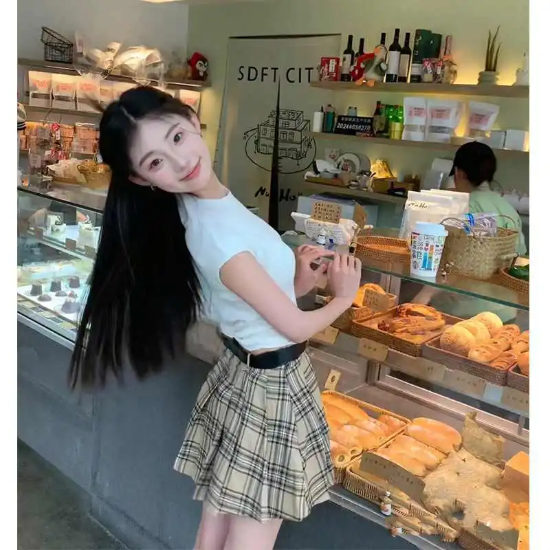 夏季女御姐风辣妹穿搭别致甜辣连衣裙子冷淡