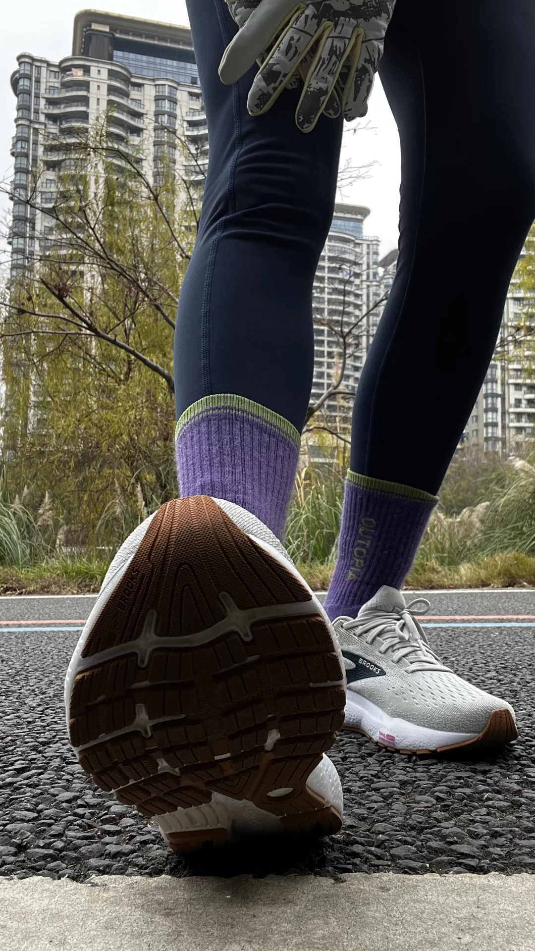 跑吧 热个身就不冷了