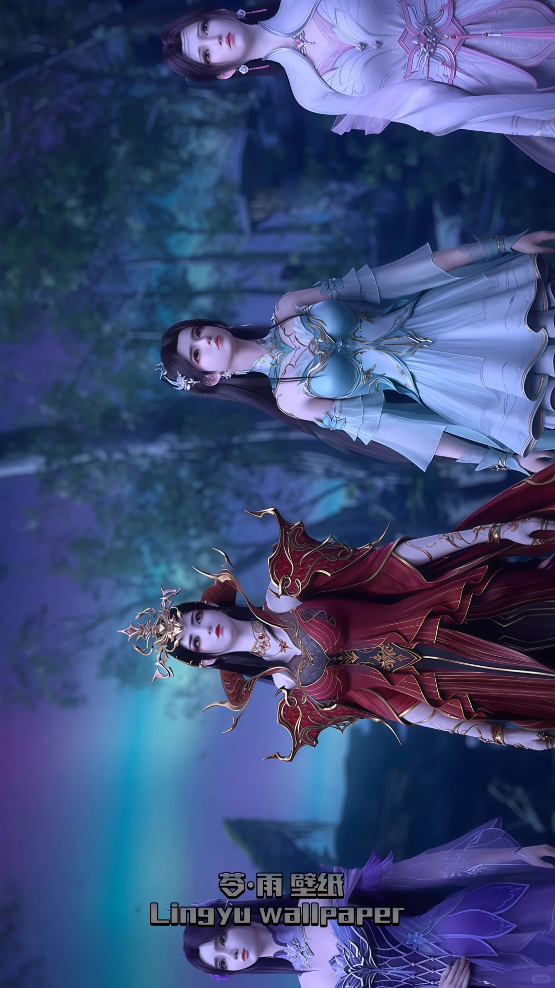 萧炎的四大美女保镖