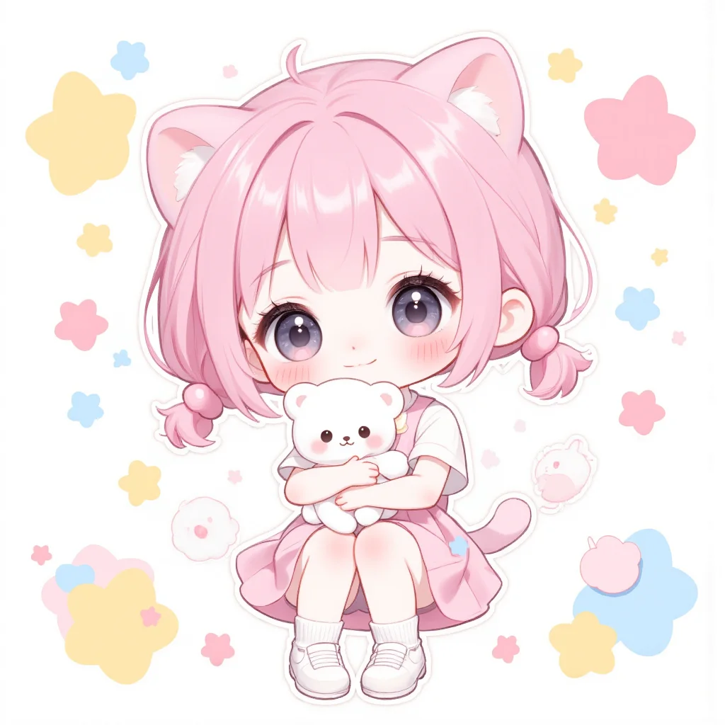 粉色梦幻：甜美与治愈的童话世界