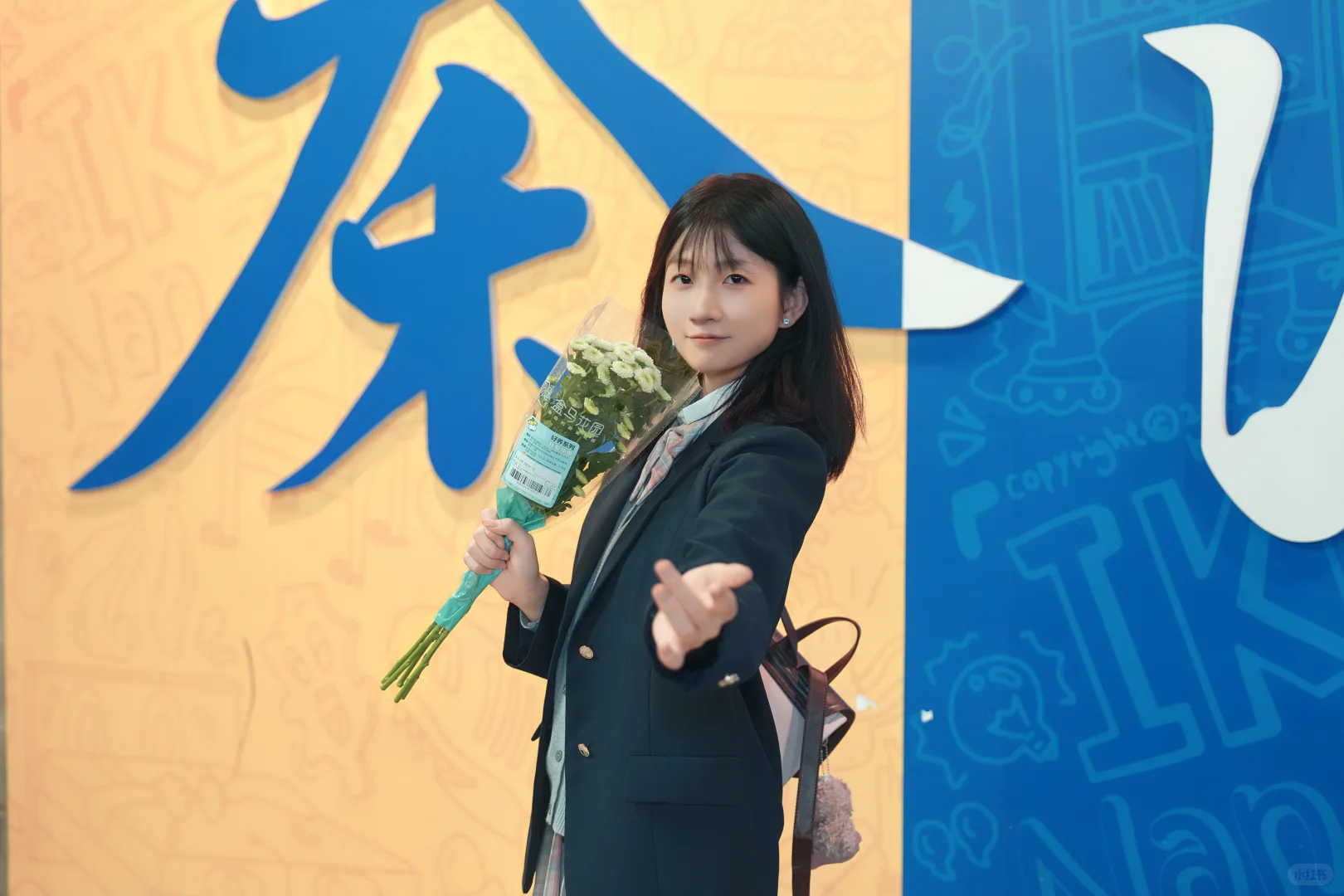 宜家JK拍照姿势